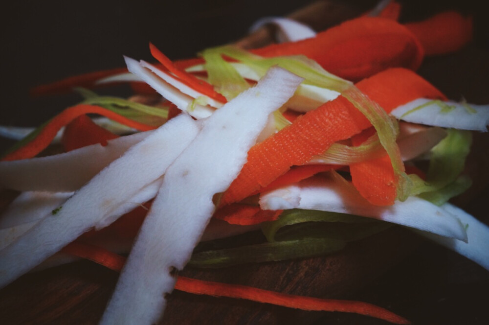 做渍物常会有厨余，厨余可以用作沤肥哦