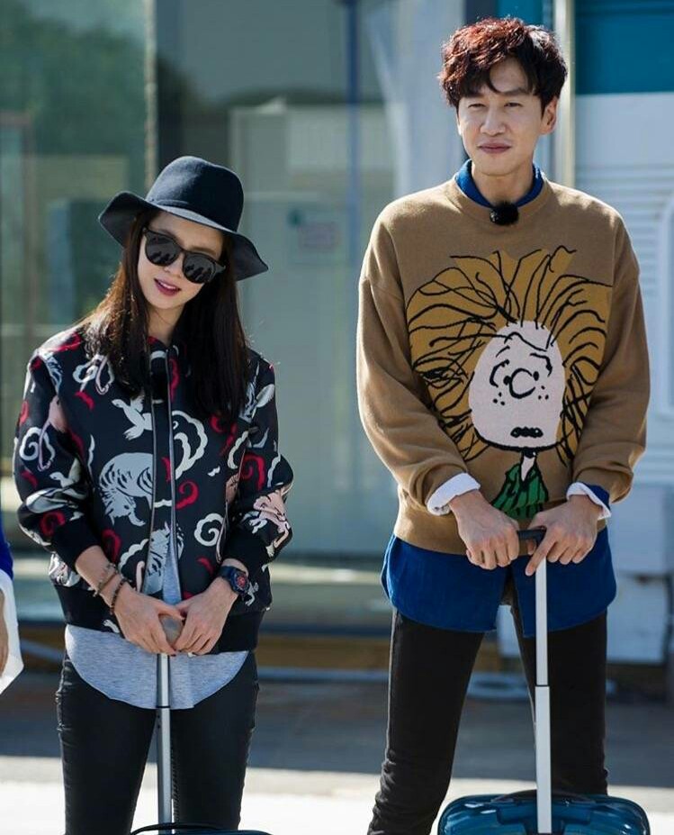 李光洙 宋智孝 懵光姐弟 runningman 头像