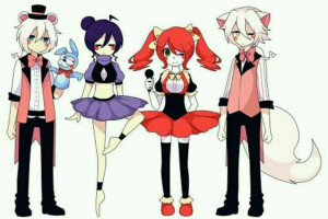 Five Nights at Freddy's sister 。baby&ballora&funtime freddy&funtime foxy.