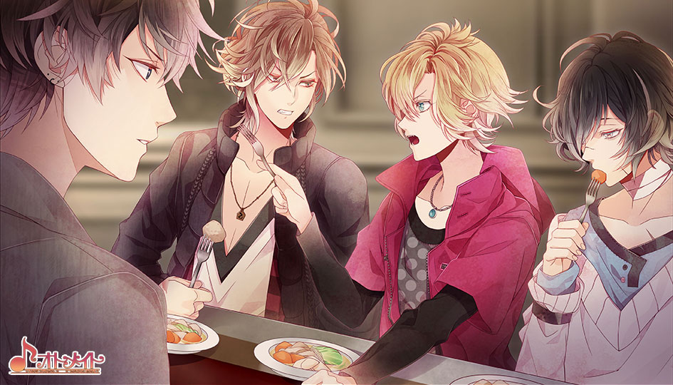 DIABOLIK LOVERS LOST EDEN 魔鬼恋人：迷失的伊甸园 无神家 無神ルキ 無神コウ 無神ユーマ 無神アズサ Mukami Ruki Mukami Kou Mukami Yuma Mukami Azusa 无神琉辉 无神皓 无神悠真 无神梓