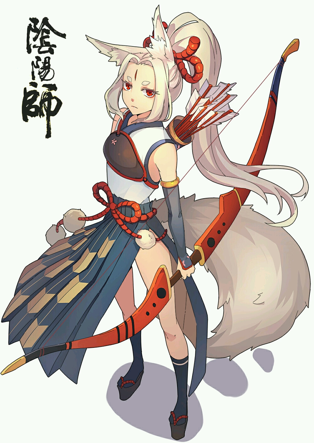 阴阳师#白狼