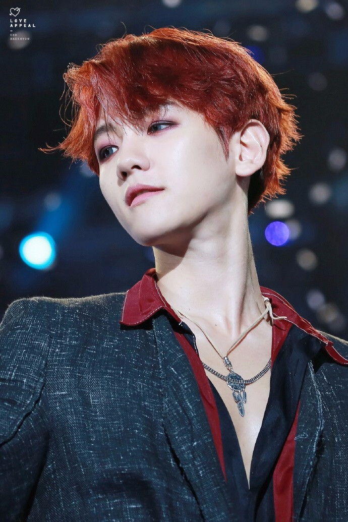 Baekhyun 边伯贤 변백현 红发