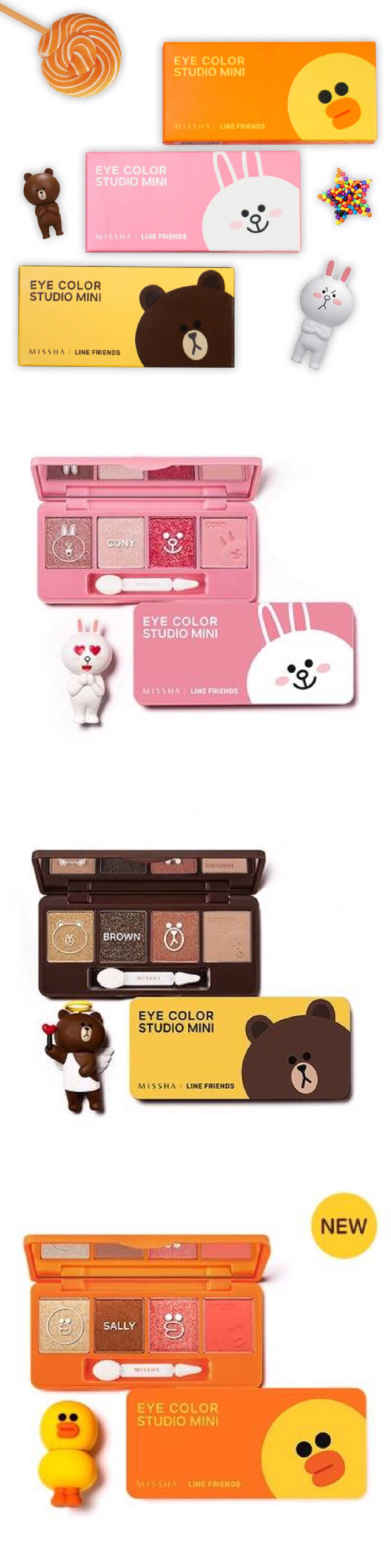 【Missha✖️Line Friends】眼影