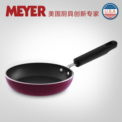 Meyer美亚 美国品牌无油烟不粘锅12cm 迷你煎蛋牛排煎锅平底锅具