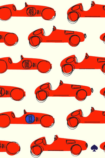 kate spade 手机壁纸 插画 iphone