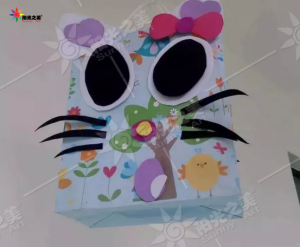 创意纸袋   儿童手工  手工DIY  牛皮纸袋