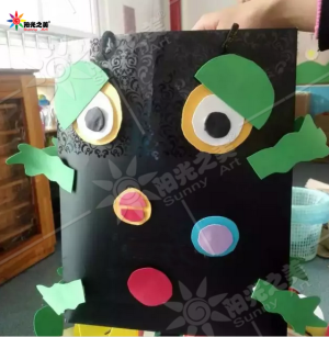 创意纸袋   儿童手工  手工DIY  牛皮纸袋