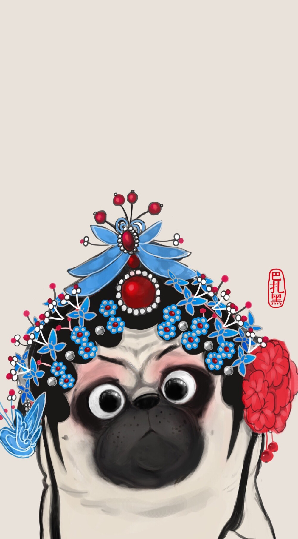 iphone壁纸吾皇的白茶