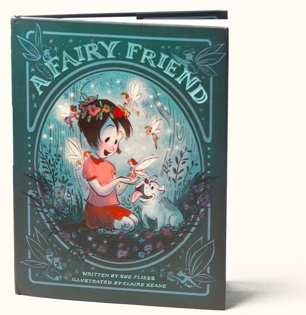 迪士尼藝術家Claire Keane繪本新作《A Fairy Friend》精裝版現貨