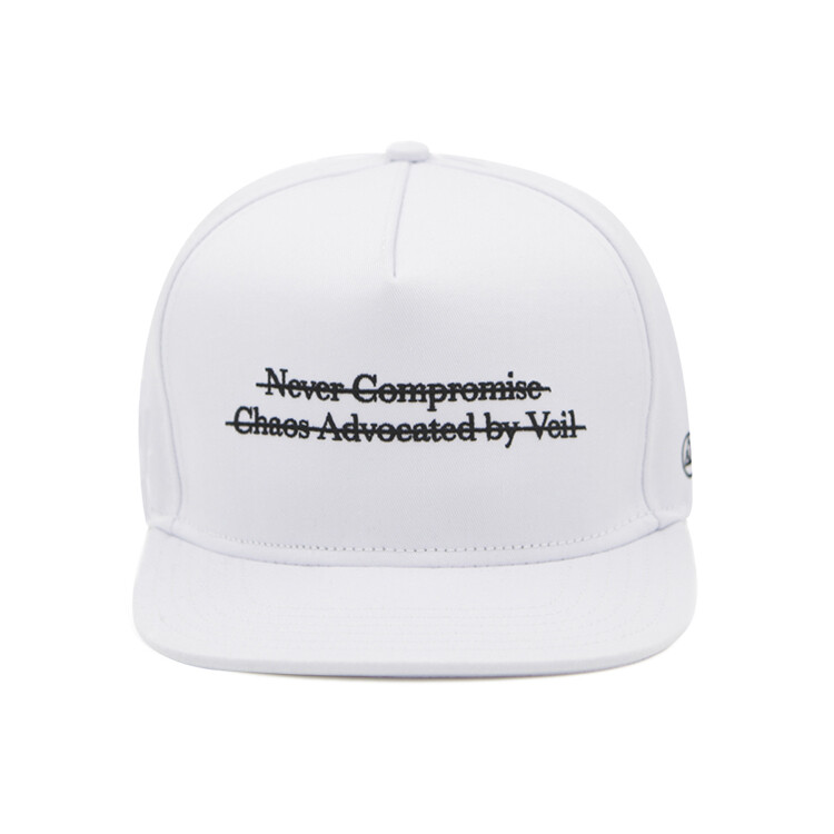 包顺丰送礼物 VEIL Never Compromise Snapback 白