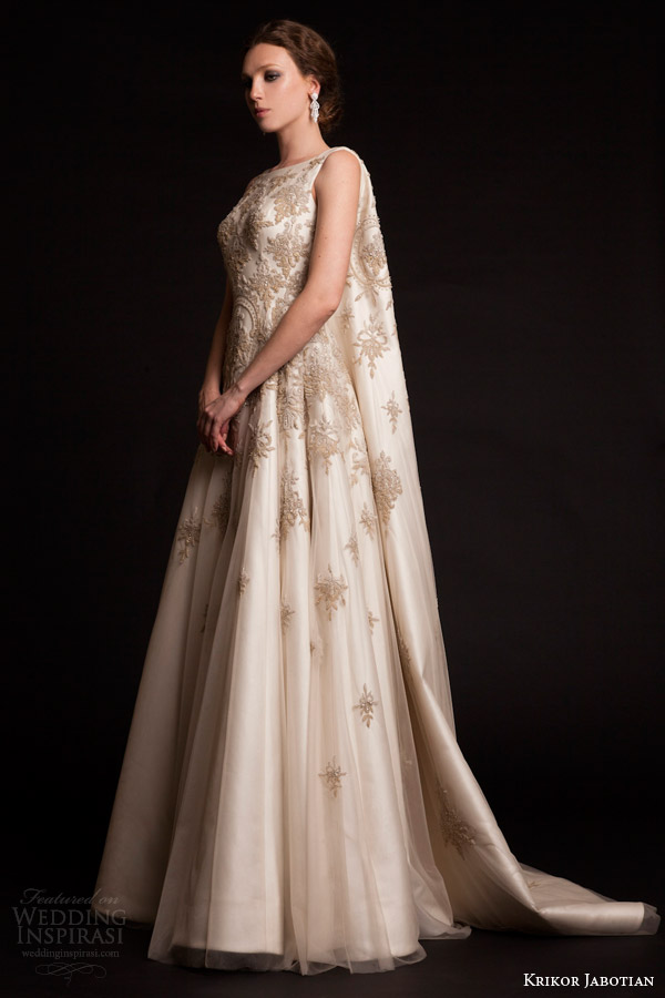 krikor jabotian 2015年春夏婚纱系列