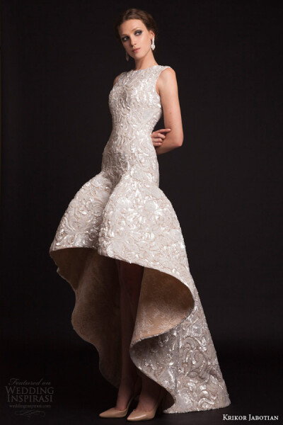 krikor jabotian 2015年春夏婚纱系列