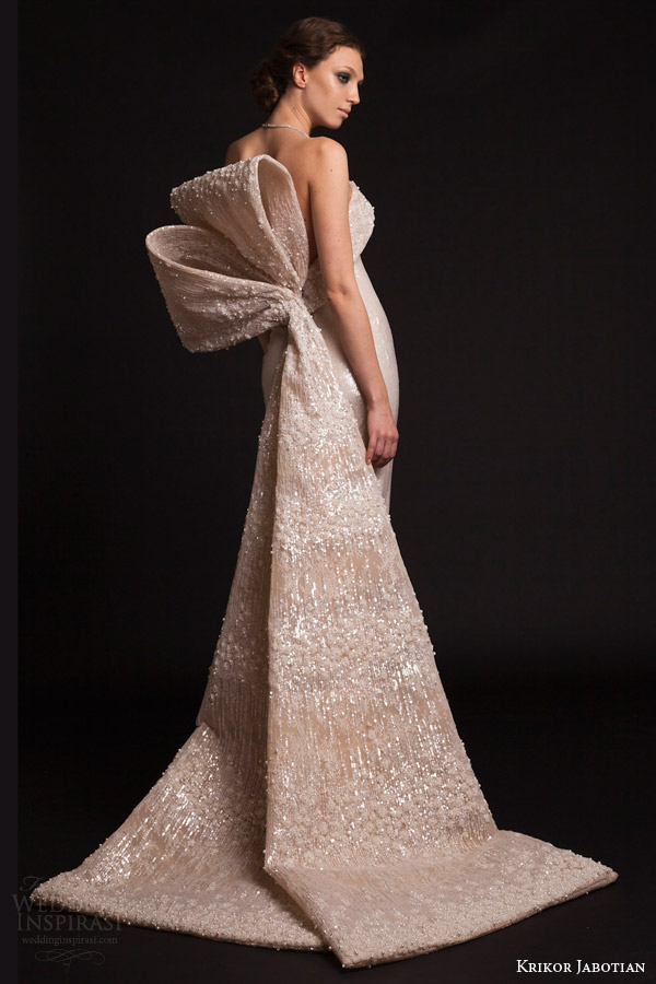 krikor jabotian 2015年春夏婚纱系列