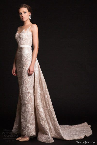 krikor jabotian 2015年春夏婚纱系列