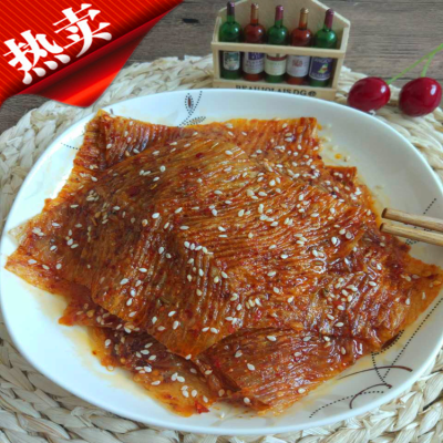 【豆丁小厨】麻辣素牛排150g*3辣条零食麻辣80后儿时辣条手工辣条