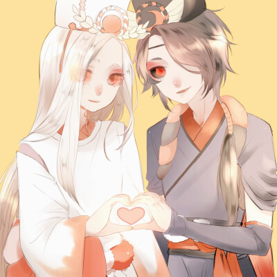 「無題」/「angel」のイラスト [pixivid=14838926]【阴阳师/鬼使白/鬼使黑】