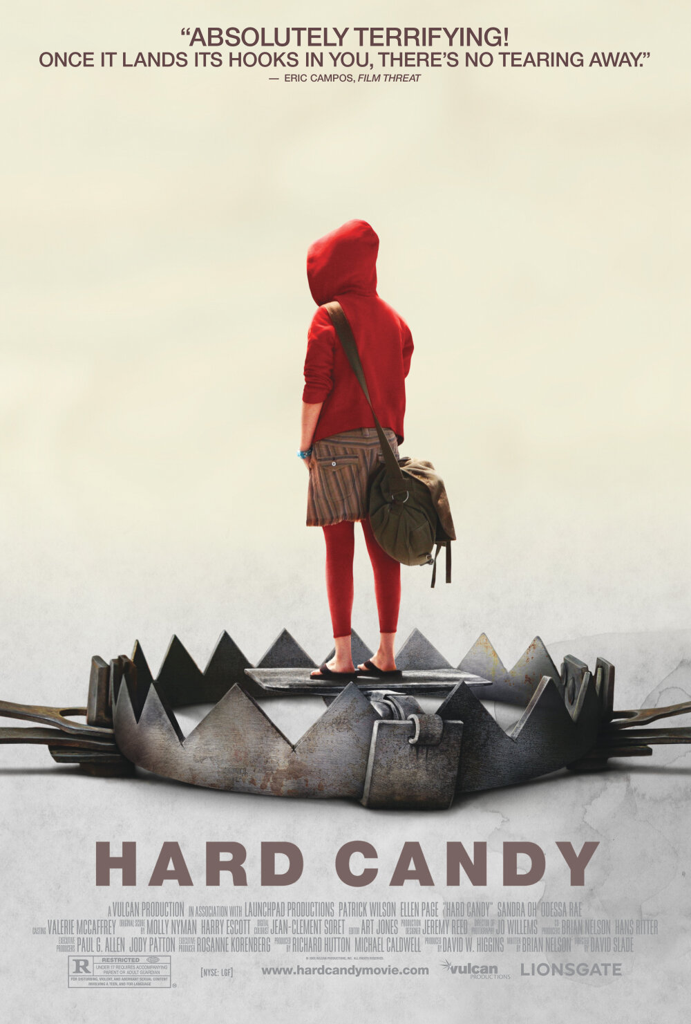 水果硬糖 Hard Candy (2005) ★★★★☆
童话里大灰狼吃小红帽，现实中小萝莉虐怪蜀黍。