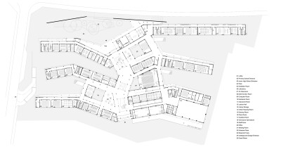 山西兴县120师学校教学楼 / WAU建筑事务所