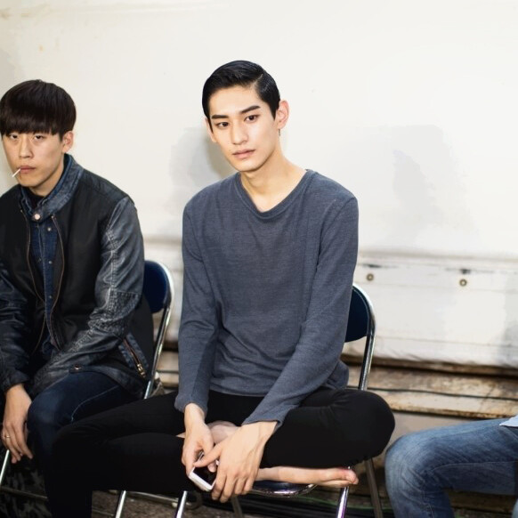 【金泰焕】kimseoryong homme 2014S/S backstage 放荡不羁的小哥哥