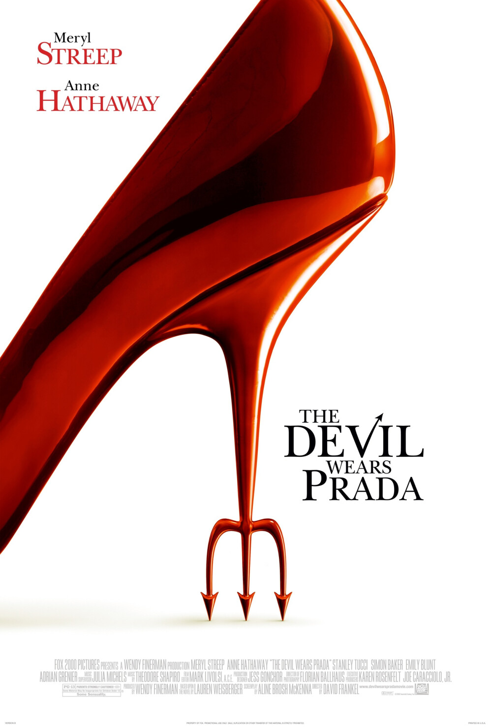 穿普拉达的女王 The Devil Wears Prada (2006) ★★★★☆
小人物没有大人物的名利，大人物没有小人物的幸福，只是在于如何取舍？！ 