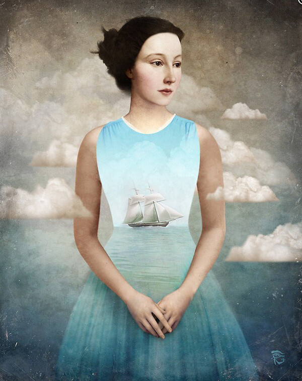 奥地利画家：Christian Schloe作品欣赏 Christian Schloe，奥地利画家，其作品富有想象力，犹如幻梦之境，让人印象深刻。 