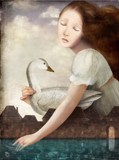 奥地利画家：Christian Schloe作品欣赏 Christian Schloe，奥地利画家，其作品富有想象力，犹如幻梦之境，让人印象深刻。 