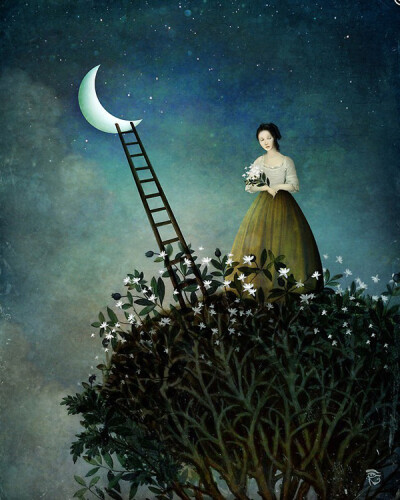 奥地利画家：Christian Schloe作品欣赏 Christian Schloe，奥地利画家，其作品富有想象力，犹如幻梦之境，让人印象深刻。 