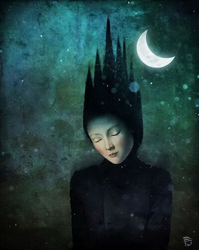 奥地利画家：Christian Schloe作品欣赏 Christian Schloe，奥地利画家，其作品富有想象力，犹如幻梦之境，让人印象深刻。 