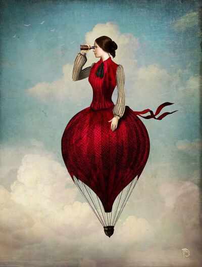 奥地利画家：Christian Schloe作品欣赏 Christian Schloe，奥地利画家，其作品富有想象力，犹如幻梦之境，让人印象深刻。 