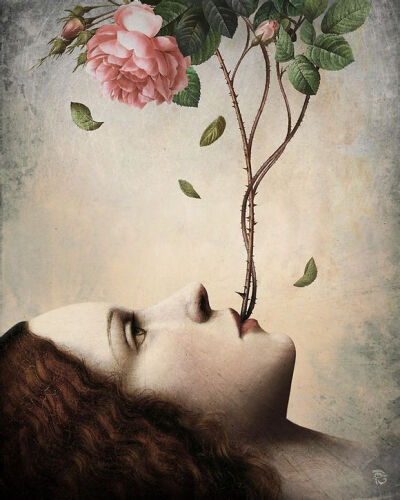 奥地利画家：Christian Schloe作品欣赏 Christian Schloe，奥地利画家，其作品富有想象力，犹如幻梦之境，让人印象深刻。