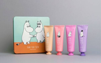 THINK YOUR TEETH x MOOMIN. 牙膏