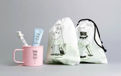 THINK YOUR TEETH x MOOMIN. 牙膏