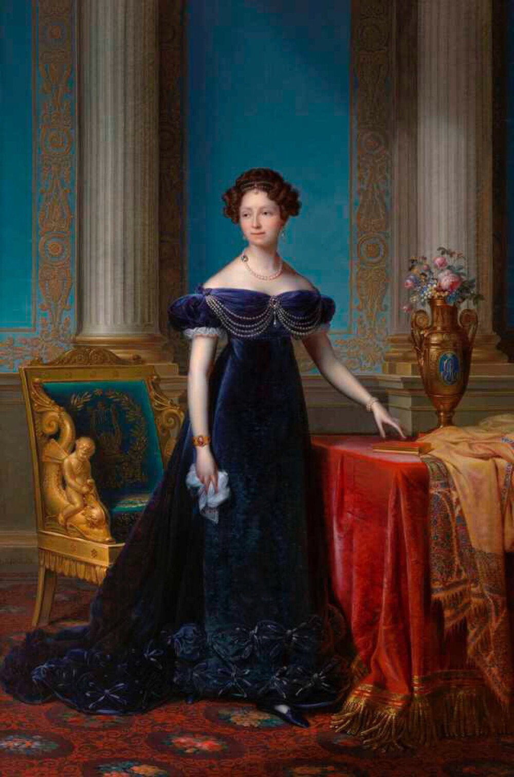 安娜帕夫诺夫娜,俄罗斯沙皇保罗一世的女儿,作为未来国王威廉二世新娘