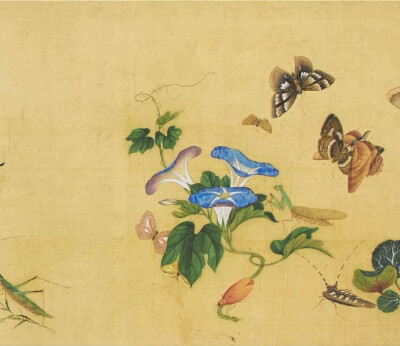 【 文 俶 · 花 鸟 】--- “ 文俶是明末女画家中的佼佼者，善写生，尤其是花卉虫草。”