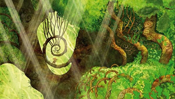 我已经活了那么多年，我变成过鲑鱼，鹿、还有狼，我看到过北方人侵略爱尔兰寻找黄金，我看到了黑暗中的煎熬和苦难，然而，我在最脆弱的地方看到了美丽的希望，我看到了那本书，那本将黑暗变为光明的书。——《凯尔经的秘密》