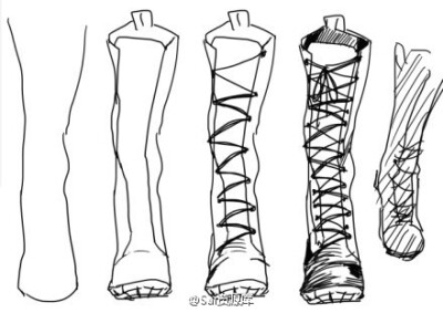 *鞋子的画法ʚɞ