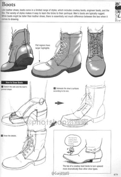 *鞋子的画法ʚɞ