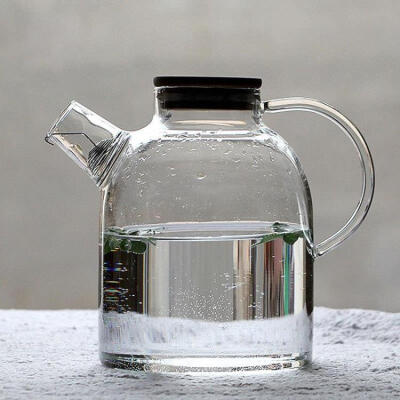 加厚花茶壶 玻璃茶具耐热玻璃茶壶 冷水壶大容量耐高温玻璃壶