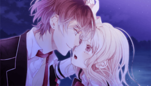 魔鬼恋人diabolik lovers psp魔鬼恋人游戏截图逆卷绫人x小森唯情侣cp吸血鬼