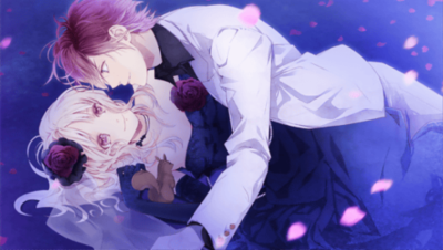 魔鬼恋人diabolik lovers psp魔鬼恋人游戏截图逆卷绫人x小森唯情侣cp吸血鬼