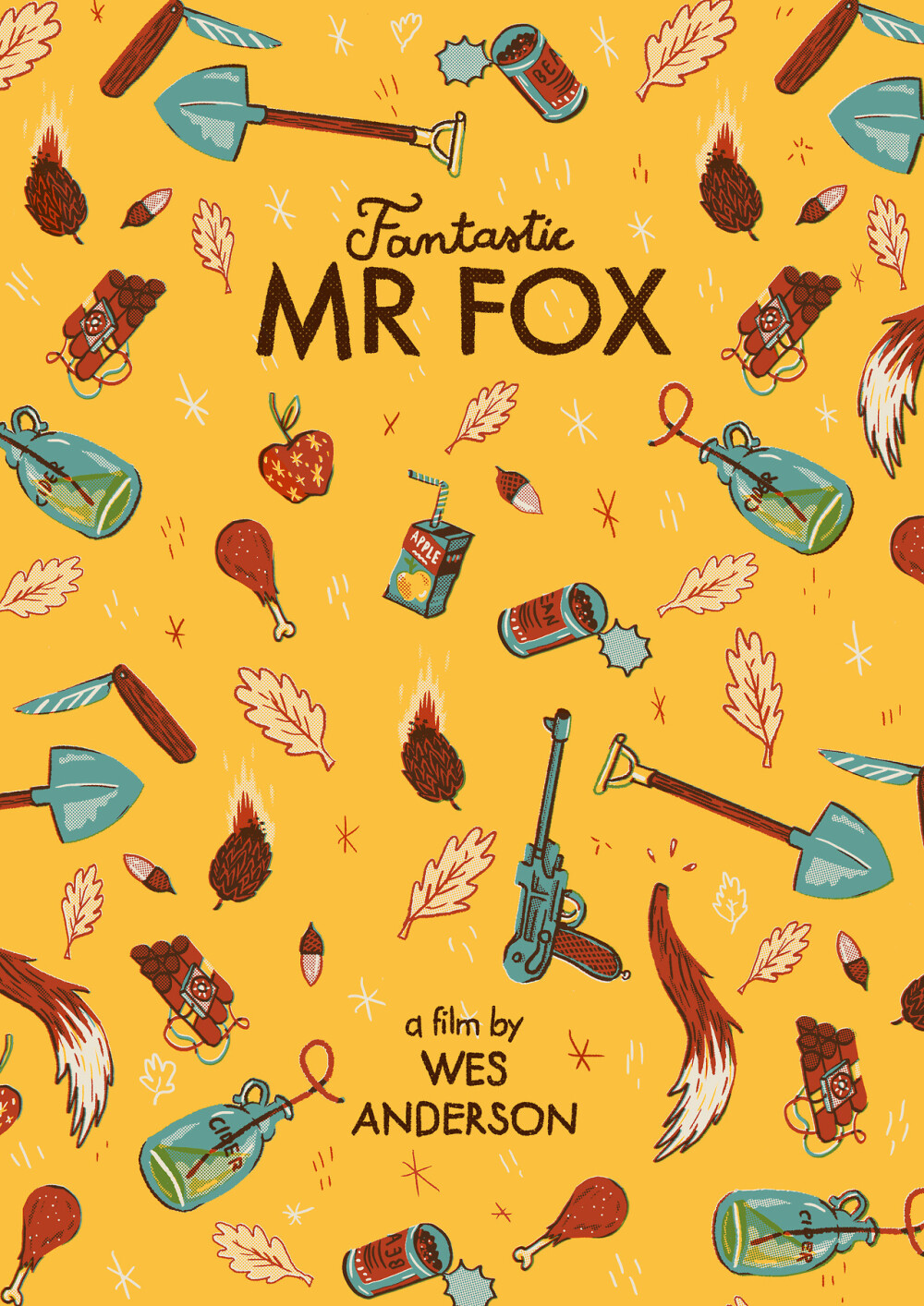 了不起的狐狸爸爸 Fantastic Mr. Fox (2009) ★★★★★
家庭题材结合黑色幽默，外加独特的人物，精致的布景，复古的色调，怀旧的音乐，厌倦了三维动画的观众一定不能错过这部极具韦斯·安德森电影风格的定格动画。在韦斯·安德森的奇思妙想里，这是头一次以拟人化的动物为主角，但依旧是以家庭问题和道德问题为主线，构建了一个大人的童话世界。 