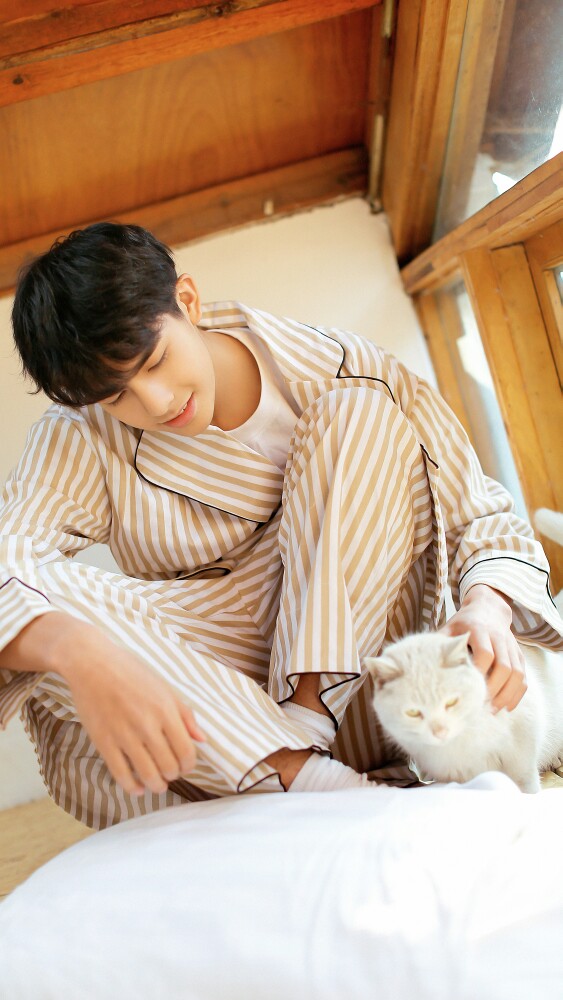 宋威龙（写真）“想做你的枕边书，怀中猫，还有意中人”