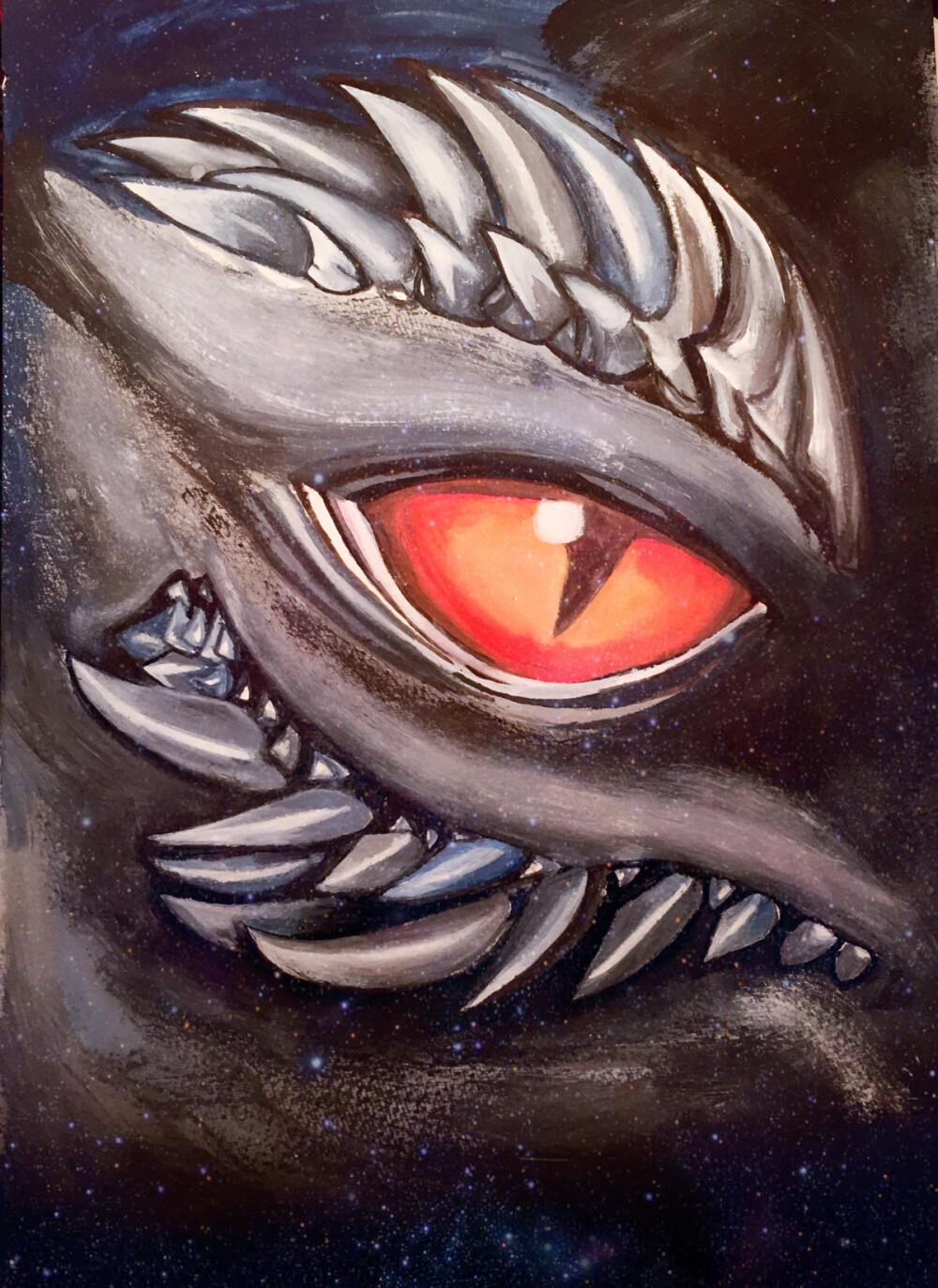 龙眼睛的特写23333其实还是很帅的这里绿川丸新人宝宝喜欢就可以关注