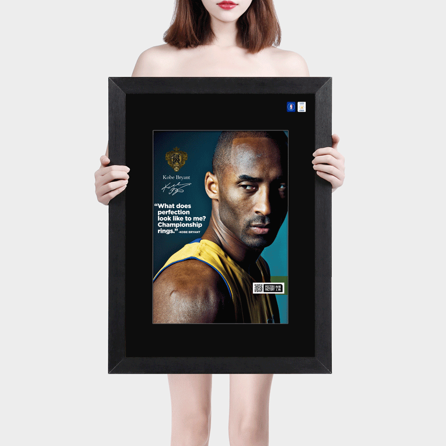 科比布莱恩特KobeBryant球迷NBA海报生日礼物礼品装饰画系列-完美