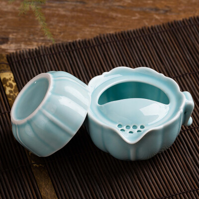 乐享陶瓷 陶瓷茶具办公旅行户外便携茶壶茶杯泡茶器茶具套装
