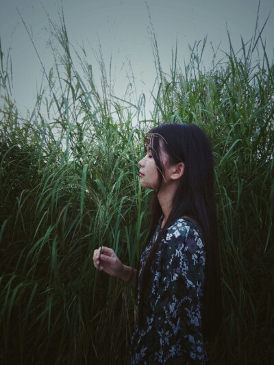 手机摄影。文艺清新，女头