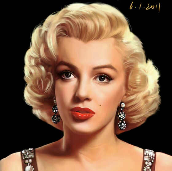 玛丽莲·梦露（Marilyn Monroe，1926-1962），1926年6月1日出生在加利福尼亚州洛杉矶市，美国女演员。代表作《热情似火》《七年之痒》《乱点鸳鸯谱》《游龙戏凤》《巴士站》