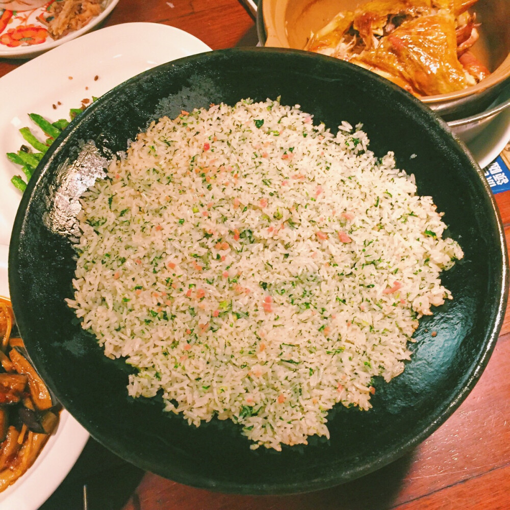 外婆家 野菜焖饭 锅巴饭