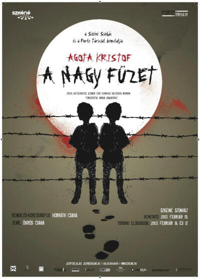 恶童日记 A nagy füzet (2013) ★★★★☆
一对双生兄弟写了一本《恶童日记》，只因为他们生在了那个残酷的时代，可怕的不是他们没有了童真和人性，而是本该纯净的童真变得肮脏，本该温暖的人性变得冰冷，最后那一幕…