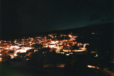 城市的夜景